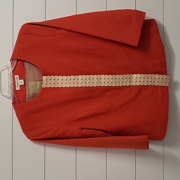 Coldwater Creek Jackets & Blazers - Coldwater Creek Orange Blazer